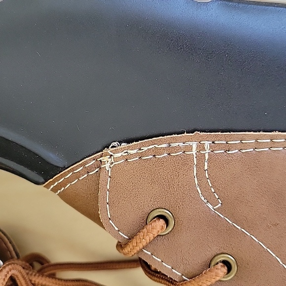 Women's Winter Rain Boots Waterproof Zipper Boots - Picture 7 of 8